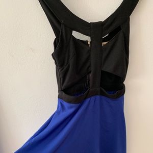 Urban Outfitters, Black Cut out Dress, High Low